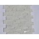 Panel Kamienny 60x15 kwarcytowy biały błyszczący