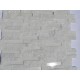 Panel Kamienny 60x15 kwarcytowy biały błyszczący