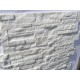 Panel Kamienny 18x35cm biały ,połysk