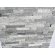 Panel Kamienny 55x15 biało - popielaty