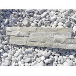 Panel Kamienny 55x15 biało-beżowy